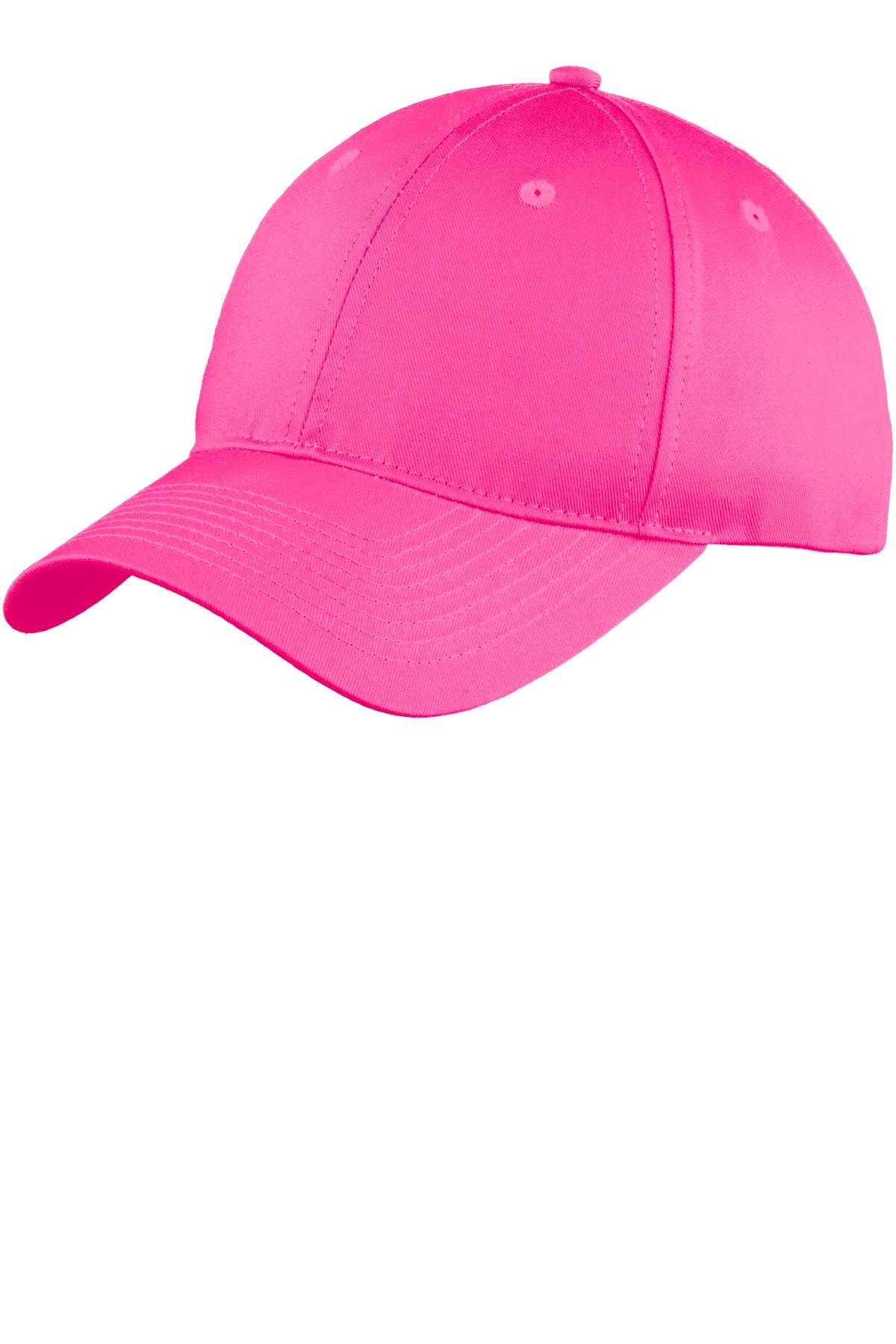 Port & Company ® Six-Panel Unstructured Twill Cap. C914