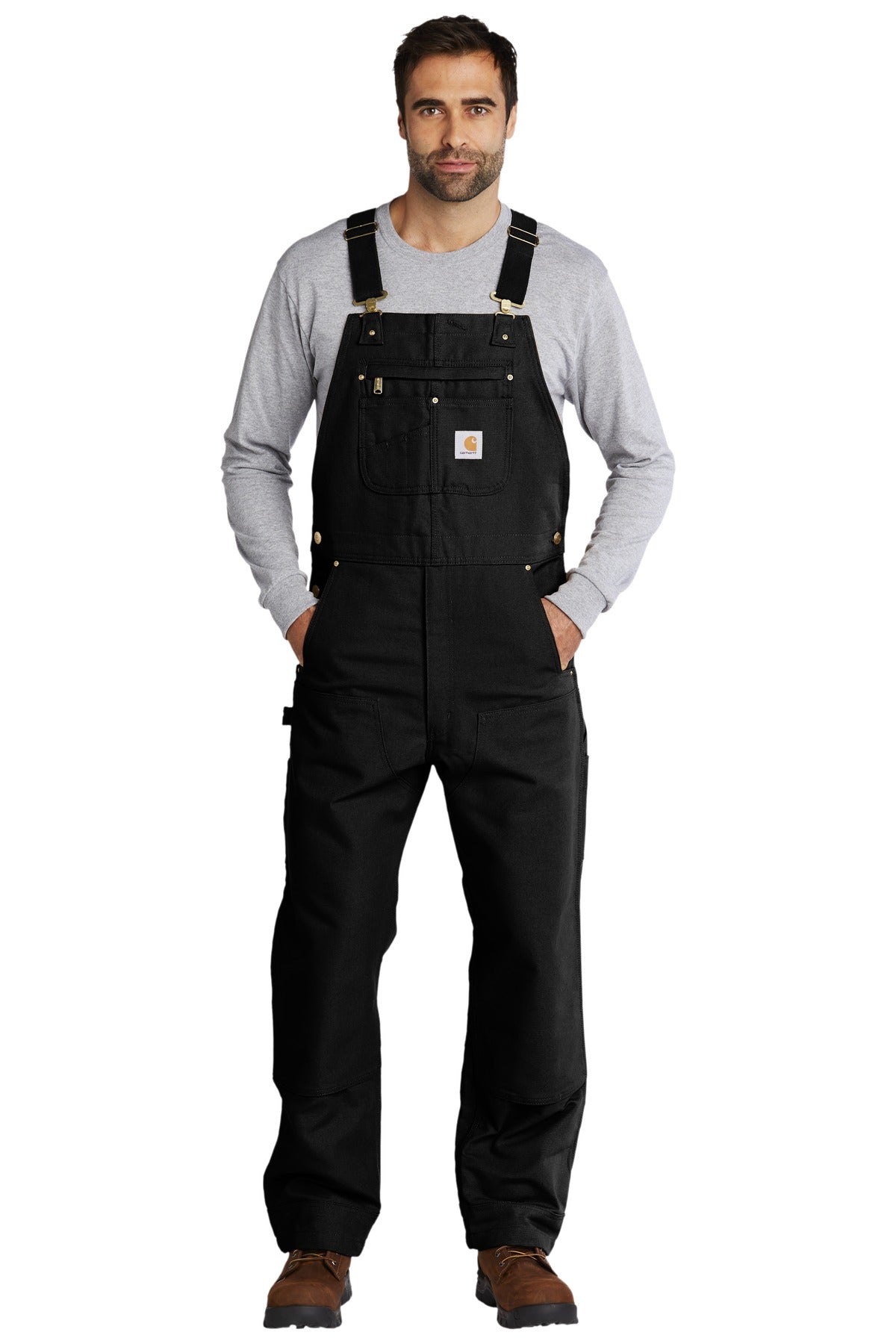 Carhartt ® Duck Unlined Bib Overalls. CT102776