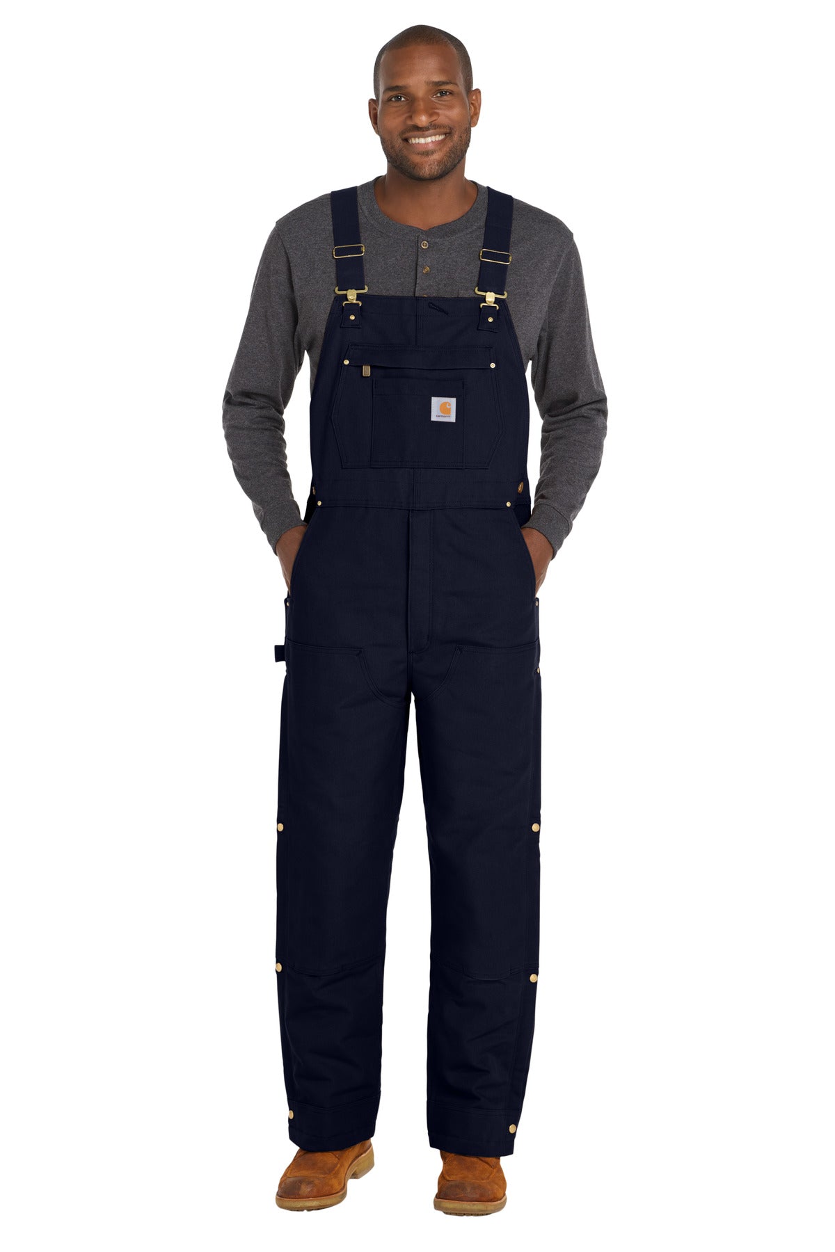 Carhartt ® Firm Duck Insulated Bib Overalls CT106672