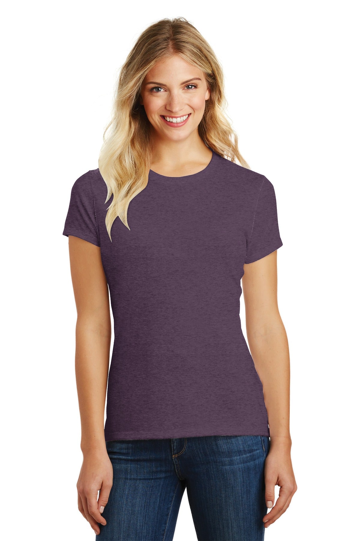 District ® Women's Perfect Blend ® CVC Tee. DM108L