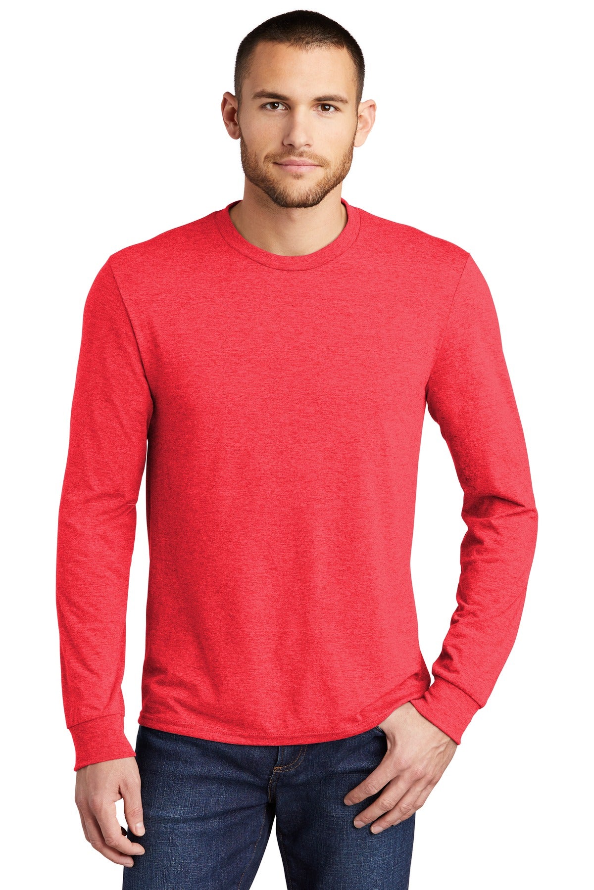 District ® Perfect Tri ® Long Sleeve Tee . DM132