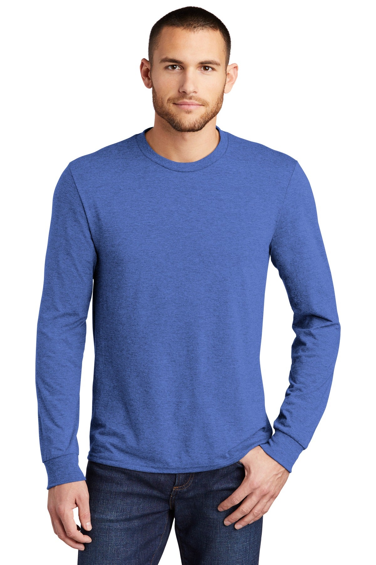 District ® Perfect Tri ® Long Sleeve Tee . DM132