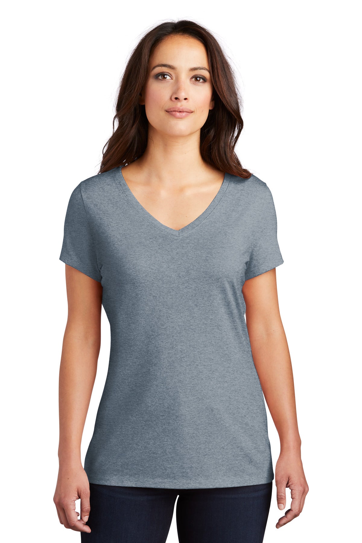 District ® Women's Perfect Tri ® V-Neck Tee. DM1350L