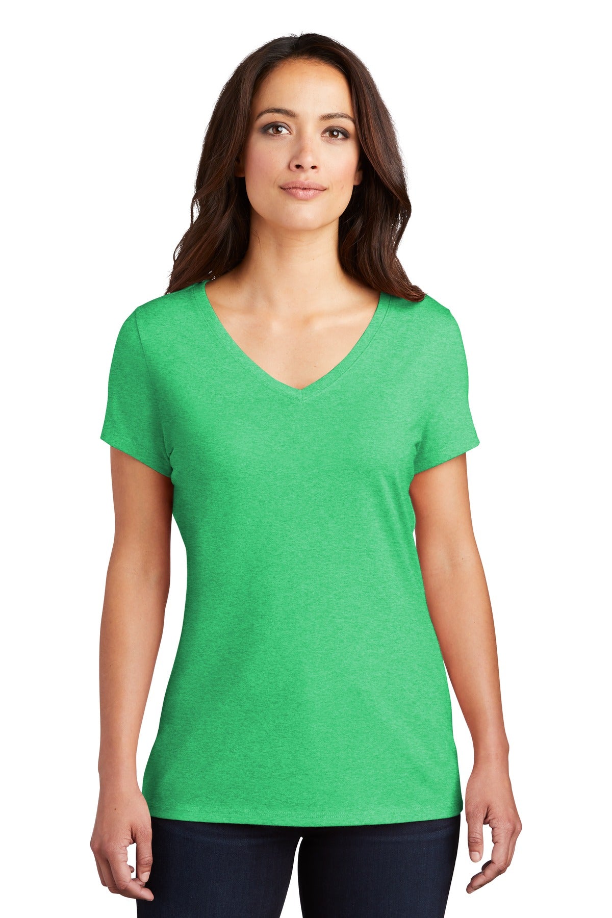 District ® Women's Perfect Tri ® V-Neck Tee. DM1350L