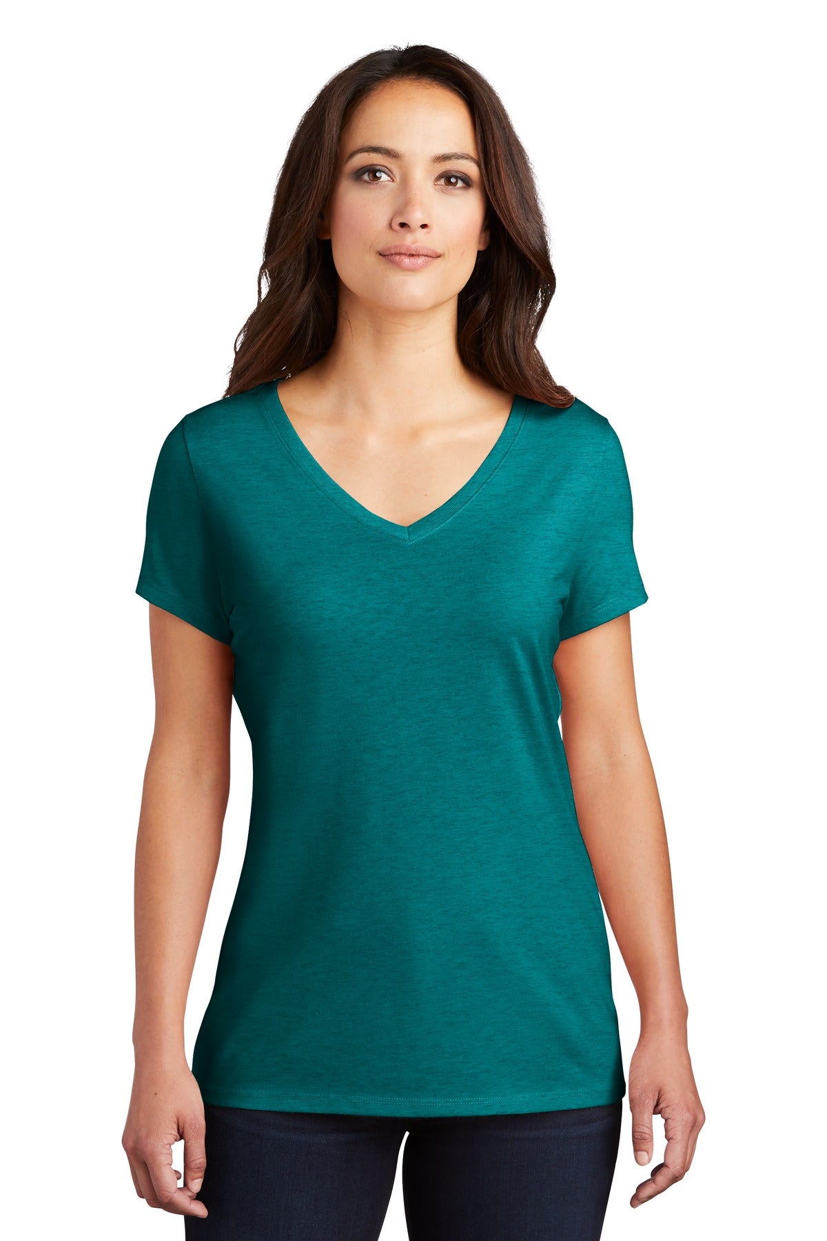 District ® Women's Perfect Tri ® V-Neck Tee. DM1350L