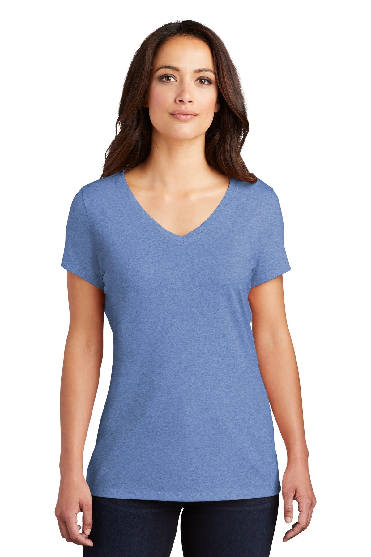 District ® Women's Perfect Tri ® V-Neck Tee. DM1350L