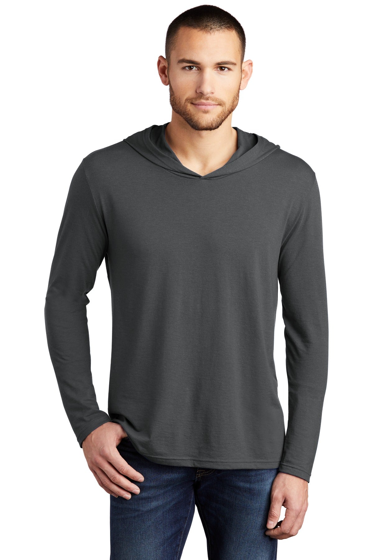 District ® Perfect Tri ® Long Sleeve Hoodie. DM139