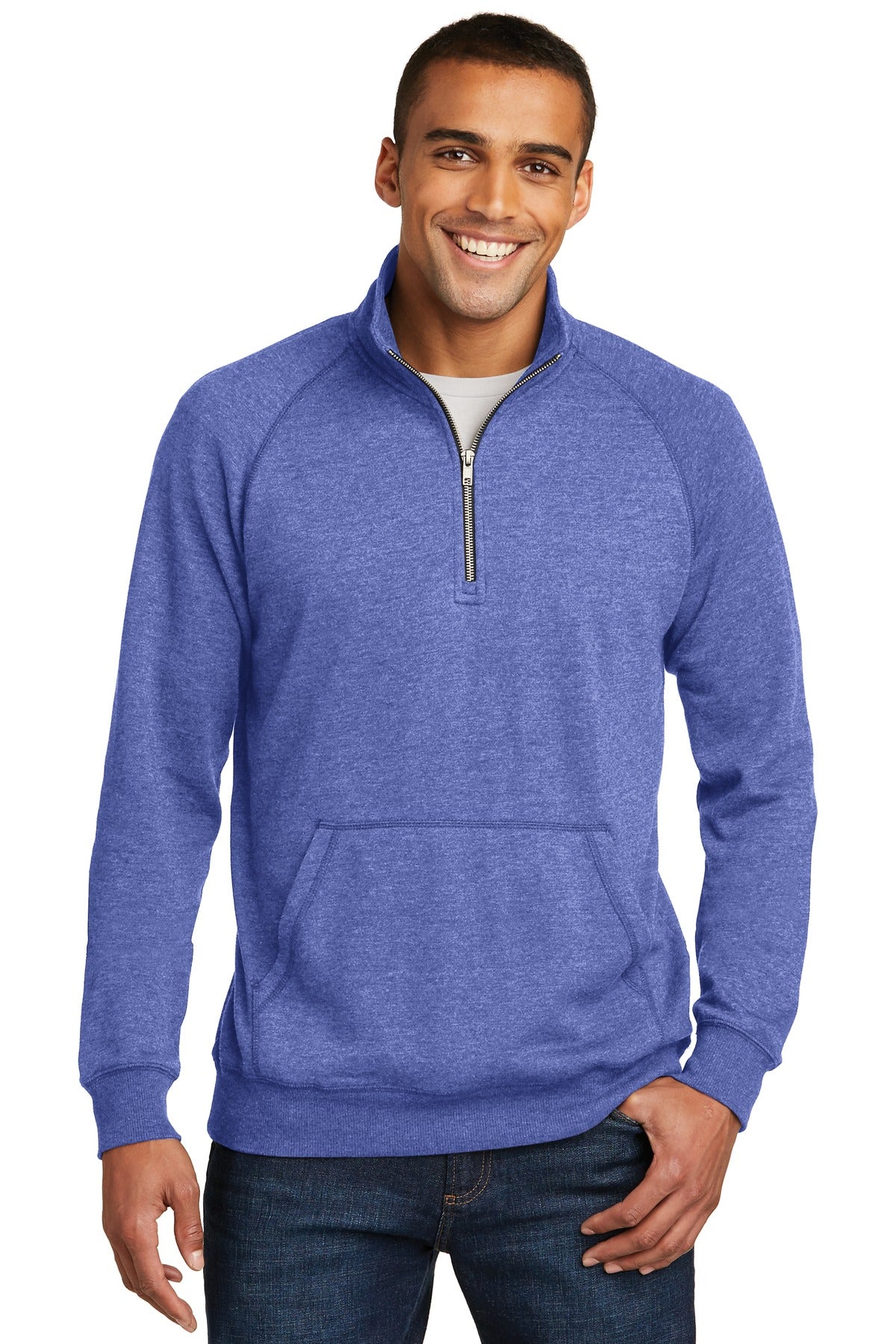 District ® Lightweight Fleece 1/4-Zip. DM392