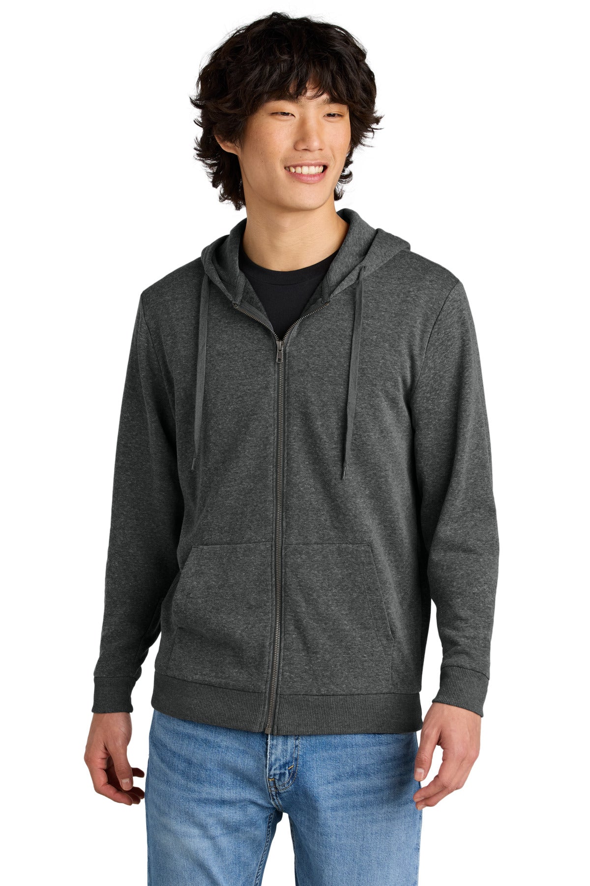 District ® Perfect Tri ® Fleece Full-Zip Hoodie DT1302
