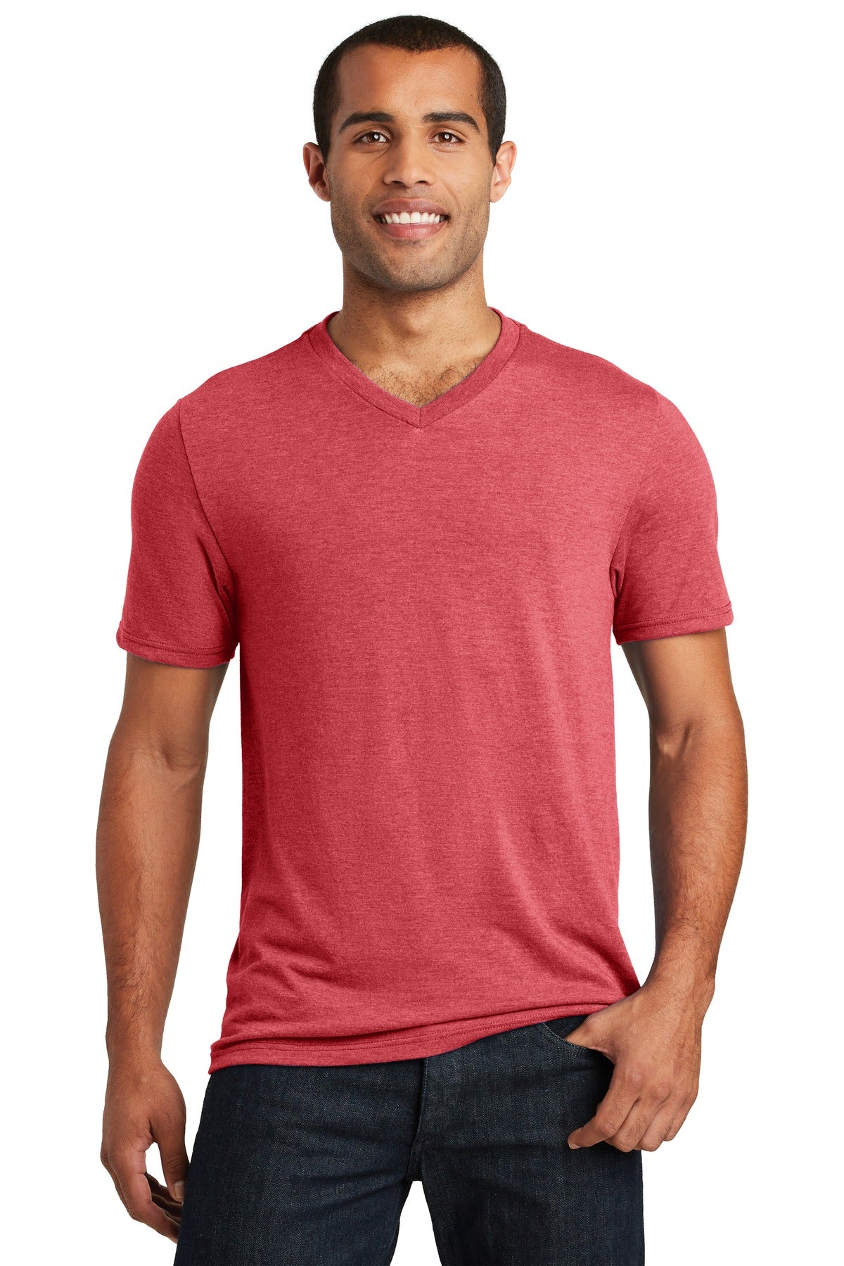 District ® Perfect Tri ® V-Neck Tee. DT1350