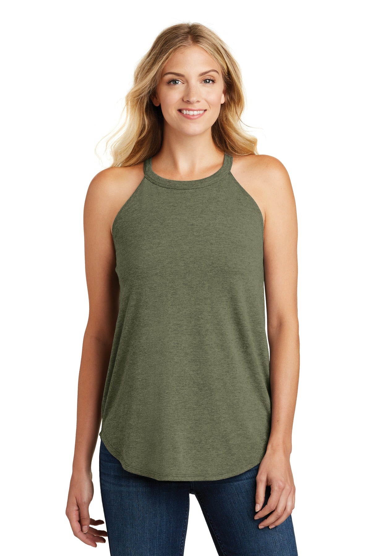 District ® Women's Perfect Tri ® Rocker Tank. DT137L