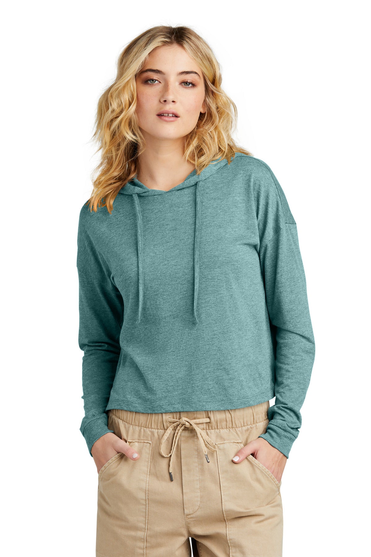 District ® Women's Perfect Tri ® Midi Long Sleeve Hoodie DT1390L