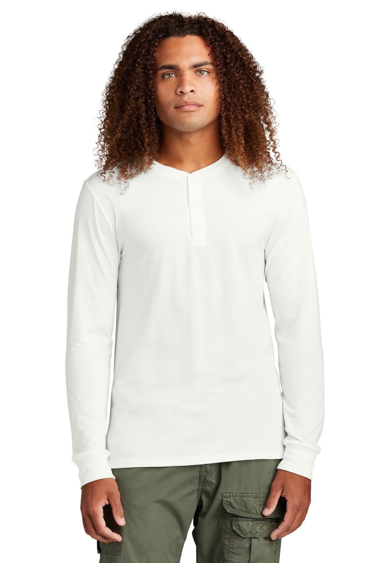 District ® Perfect Tri ® Long Sleeve Henley DT145