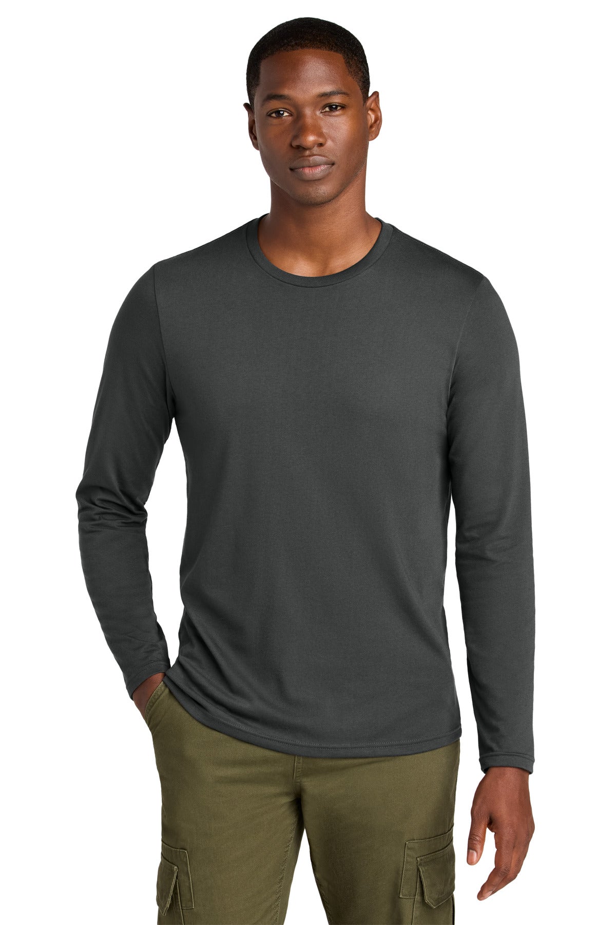 District ® Perfect Weight ® CVC Long Sleeve Tee DT185
