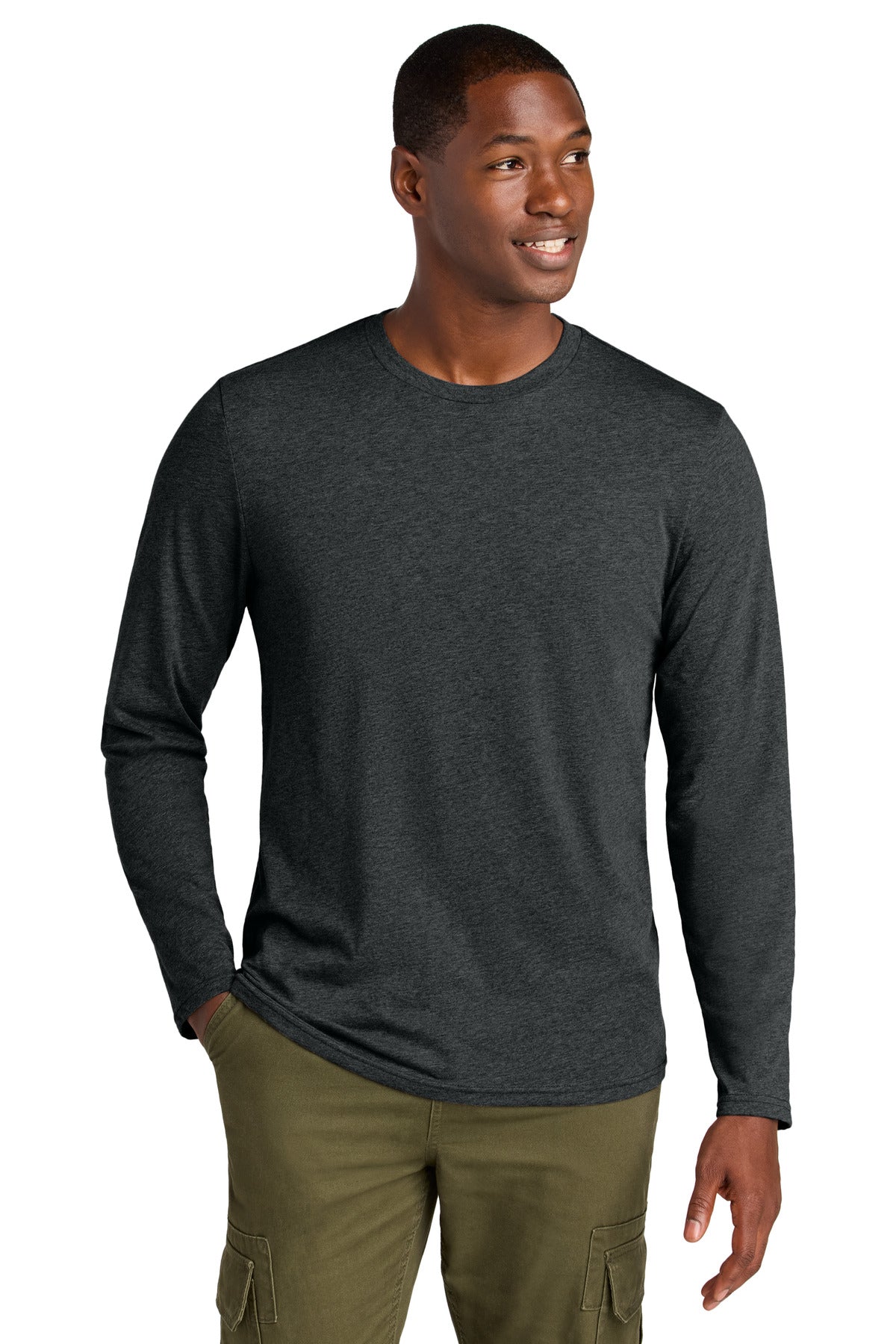 District ® Perfect Weight ® CVC Long Sleeve Tee DT185