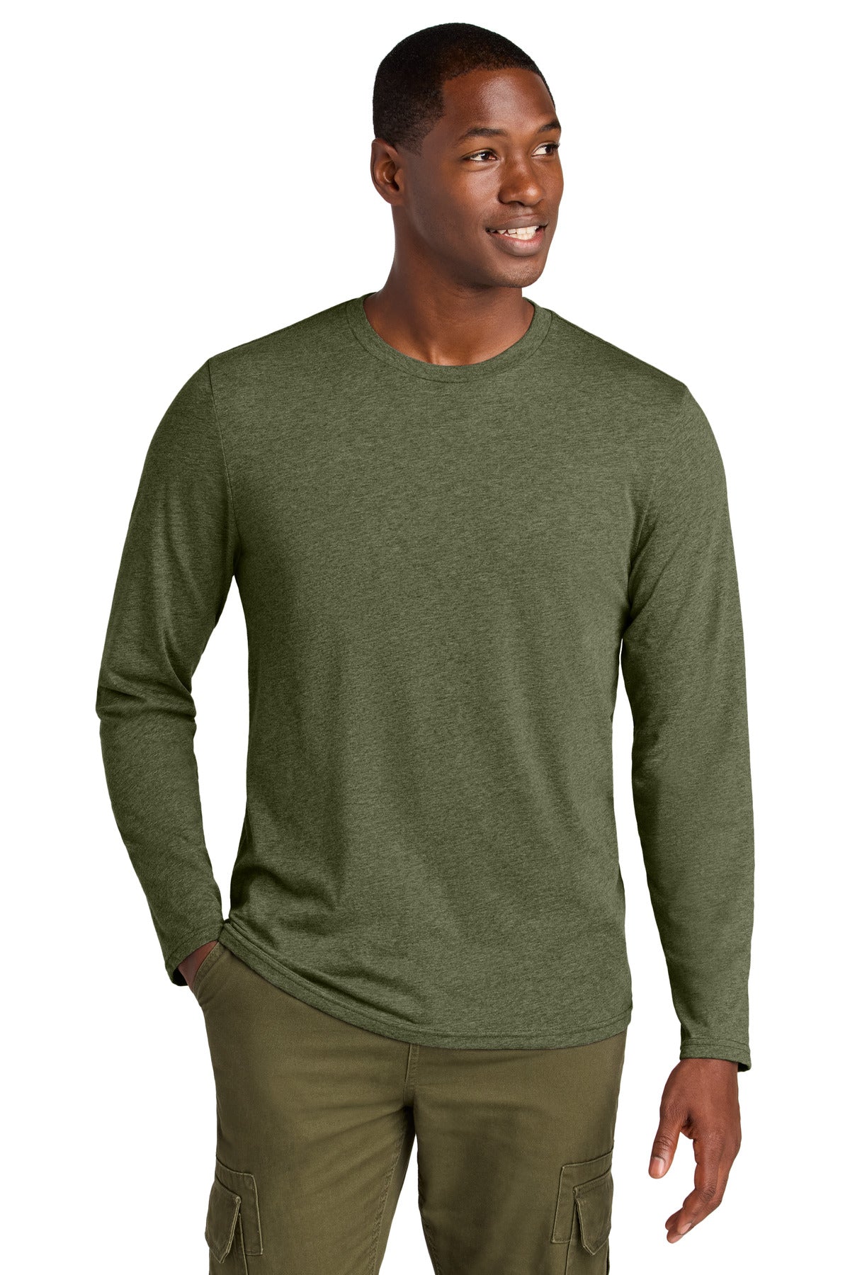 District ® Perfect Weight ® CVC Long Sleeve Tee DT185