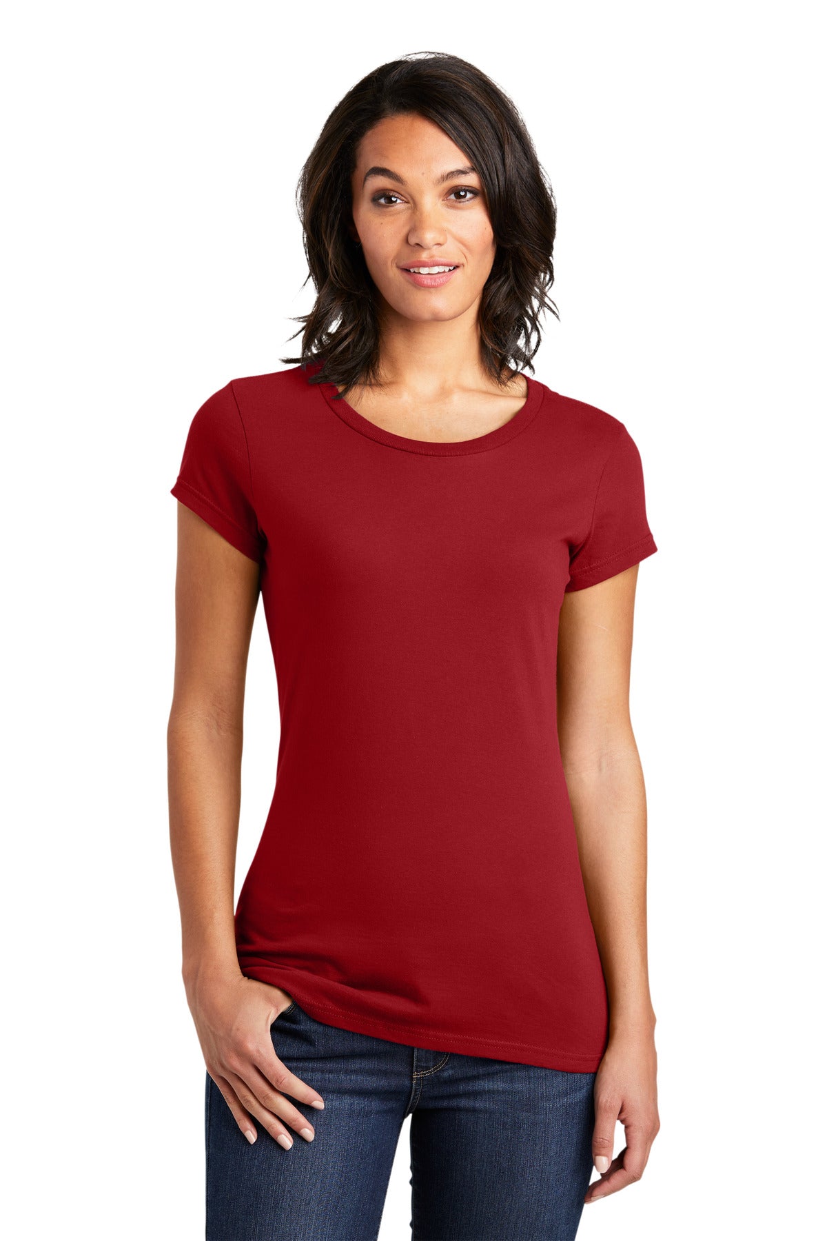 District ® Women's Fitted Very Important Tee ® . DT6001