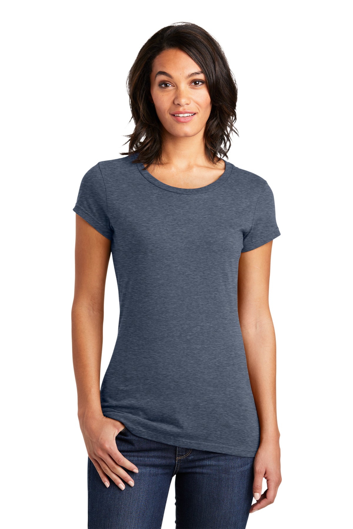 District ® Women's Fitted Very Important Tee ® . DT6001