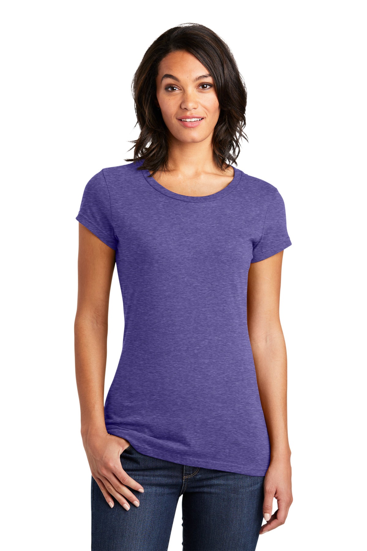 District ® Women's Fitted Very Important Tee ® . DT6001