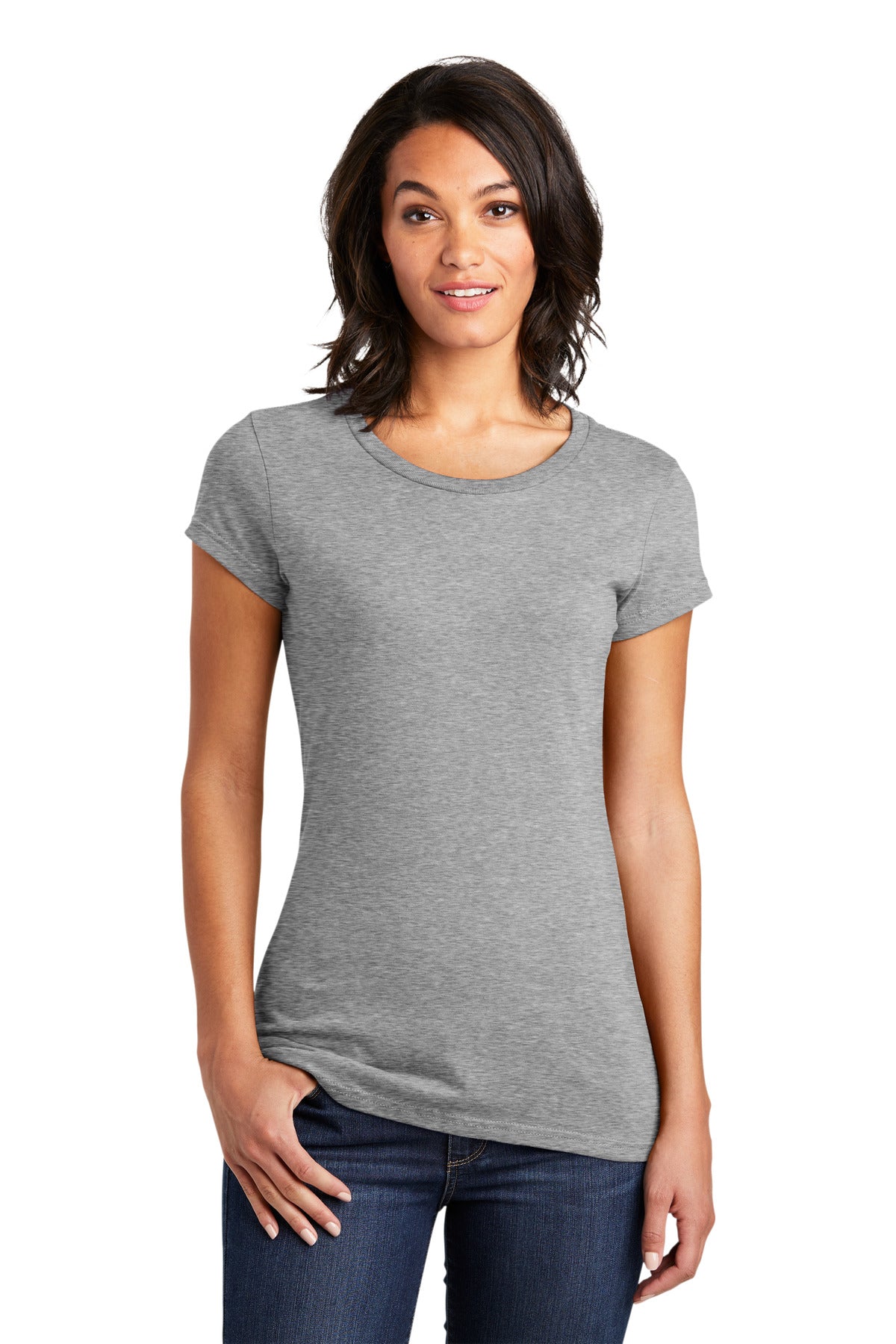 District ® Women's Fitted Very Important Tee ® . DT6001