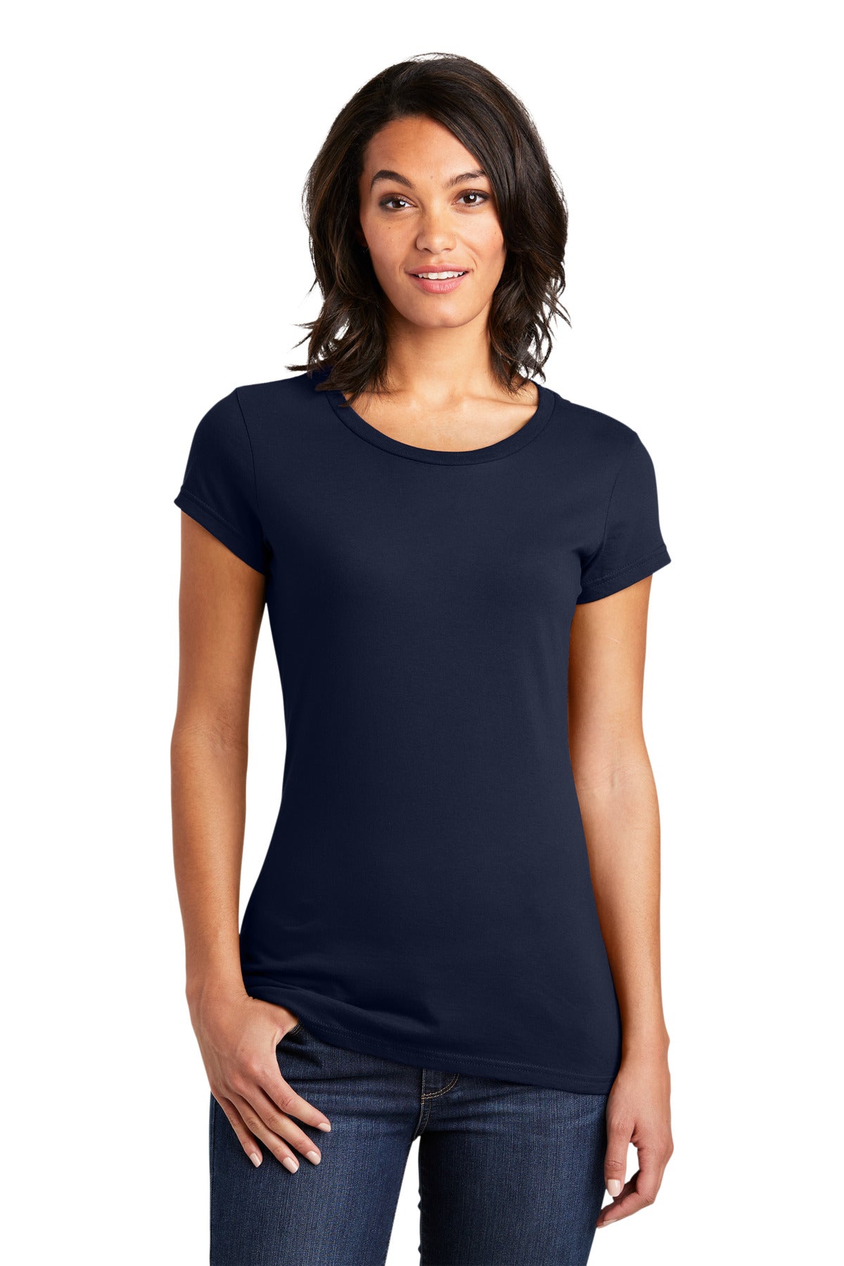 District ® Women's Fitted Very Important Tee ® . DT6001