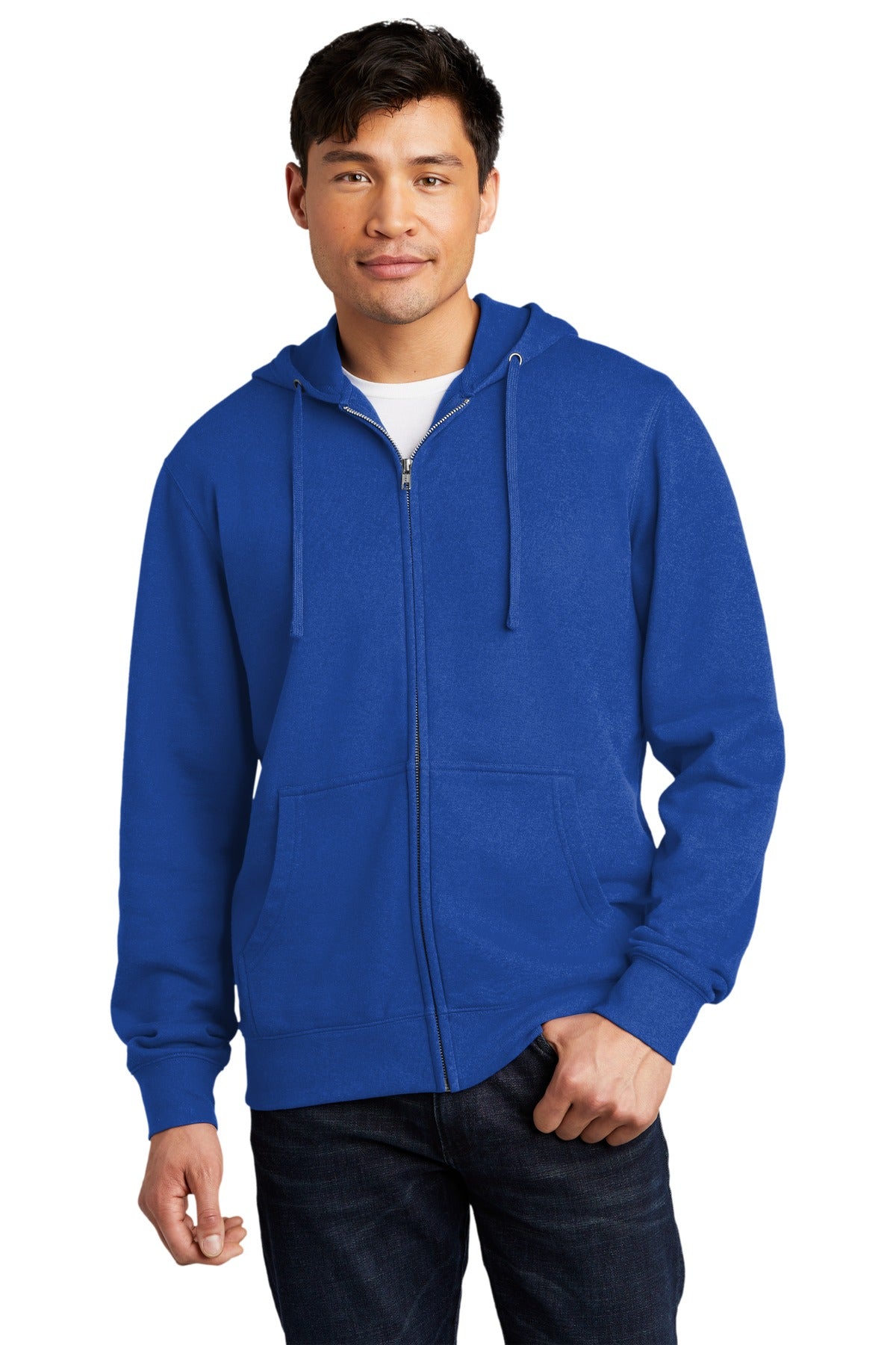 District ® V.I.T. ™ Fleece Full-Zip Hoodie DT6102