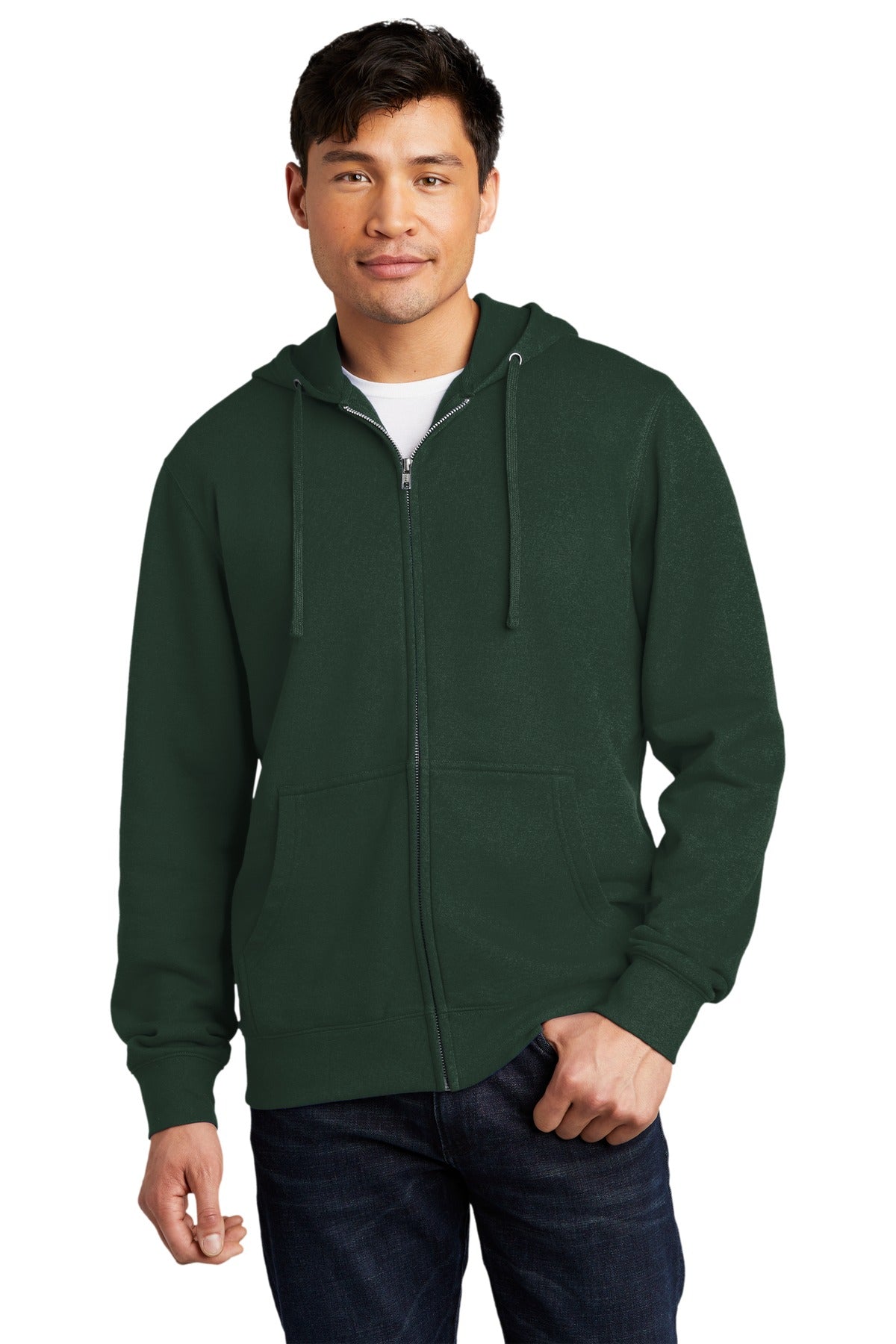 District ® V.I.T. ™ Fleece Full-Zip Hoodie DT6102
