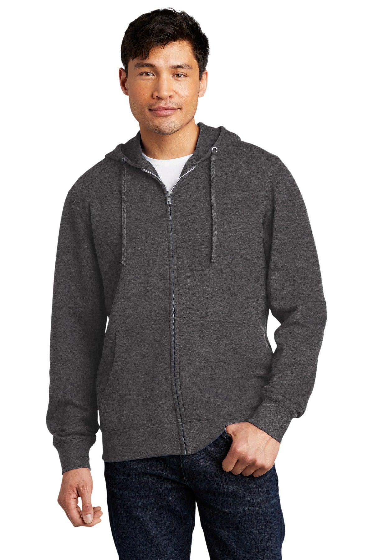 District ® V.I.T. ™ Fleece Full-Zip Hoodie DT6102