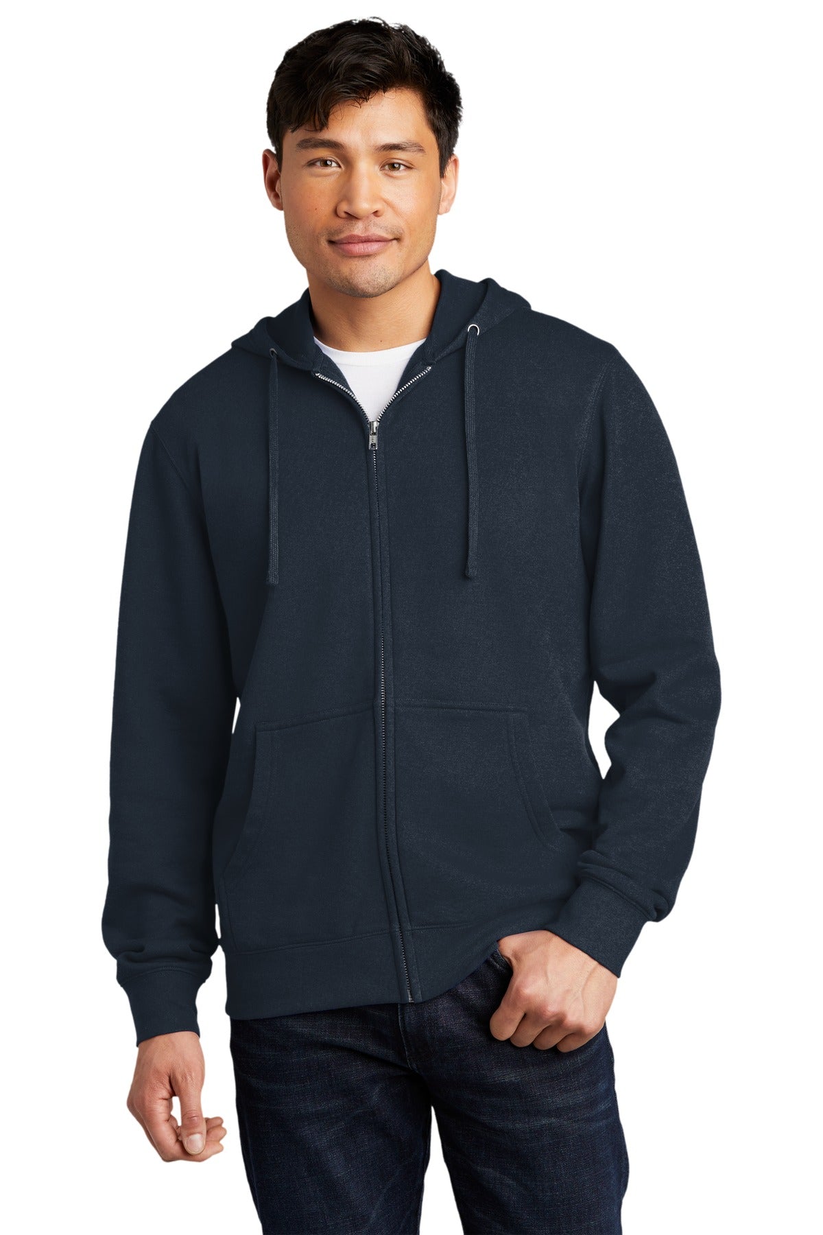 District ® V.I.T. ™ Fleece Full-Zip Hoodie DT6102
