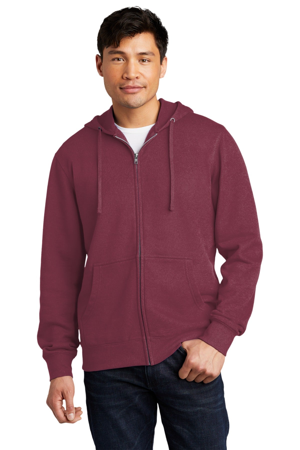 District ® V.I.T. ™ Fleece Full-Zip Hoodie DT6102