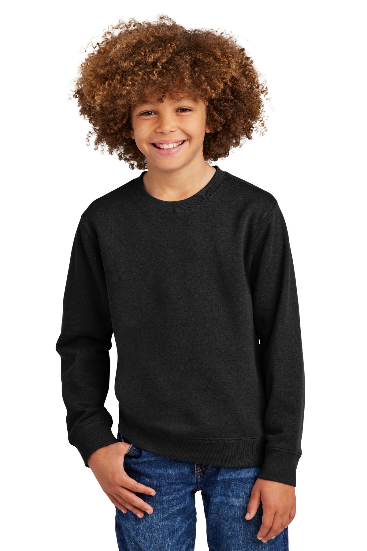 District ® Youth V.I.T. ™ Fleece Crew DT6104Y