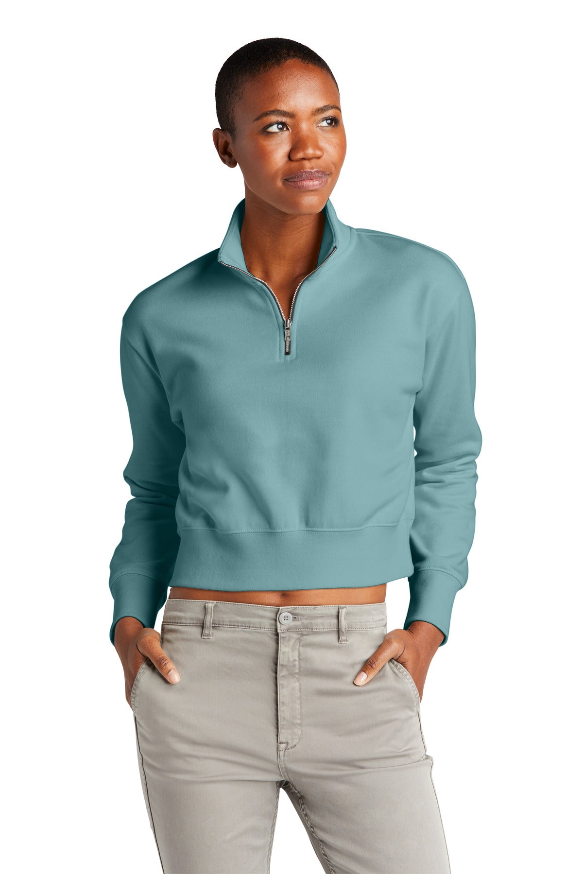 District ® Women's V.I.T. ™ Fleece 1/2-Zip DT6111