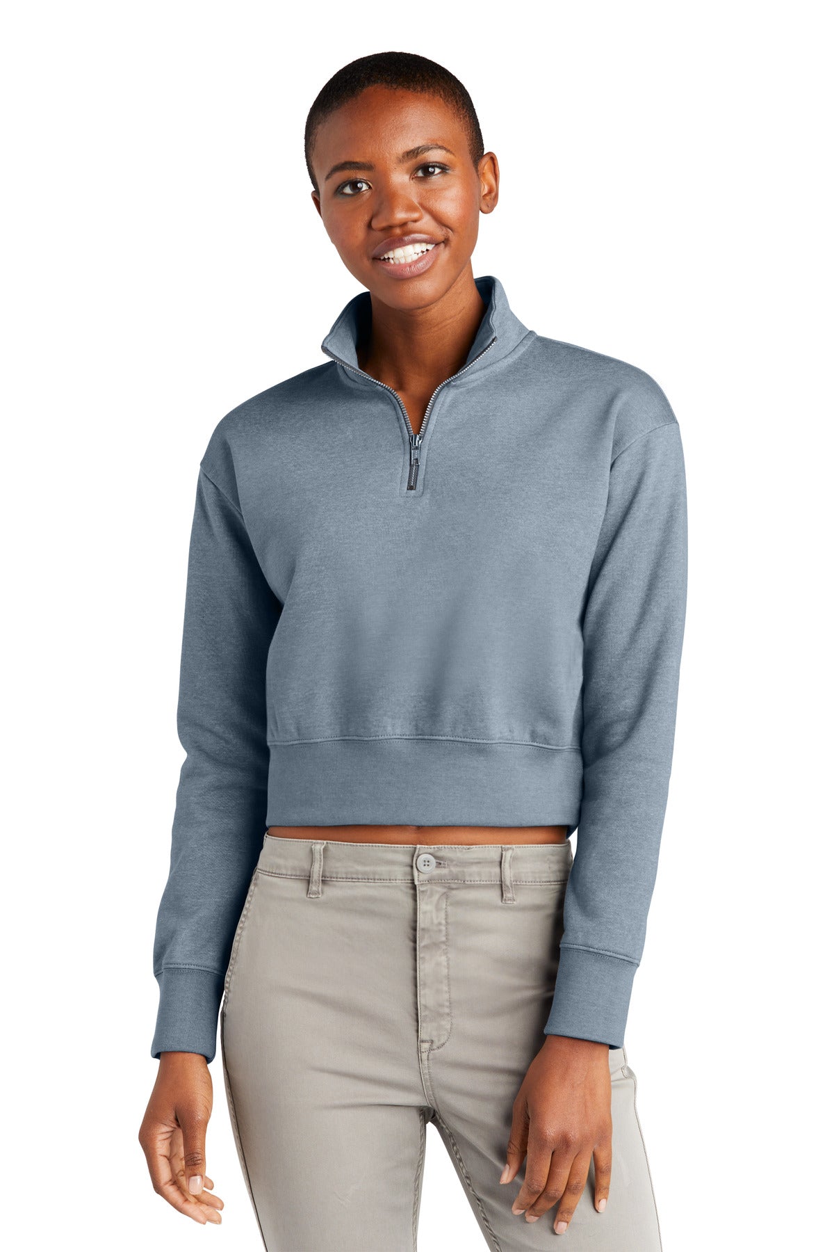 District ® Women's V.I.T. ™ Fleece 1/2-Zip DT6111
