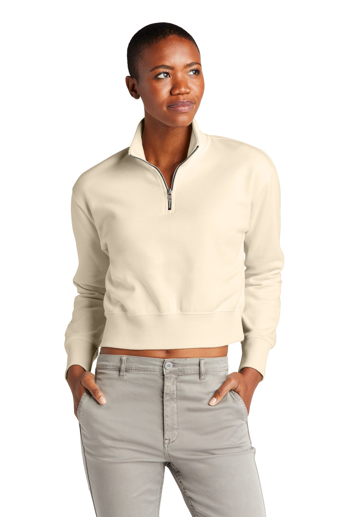 District ® Women's V.I.T. ™ Fleece 1/2-Zip DT6111