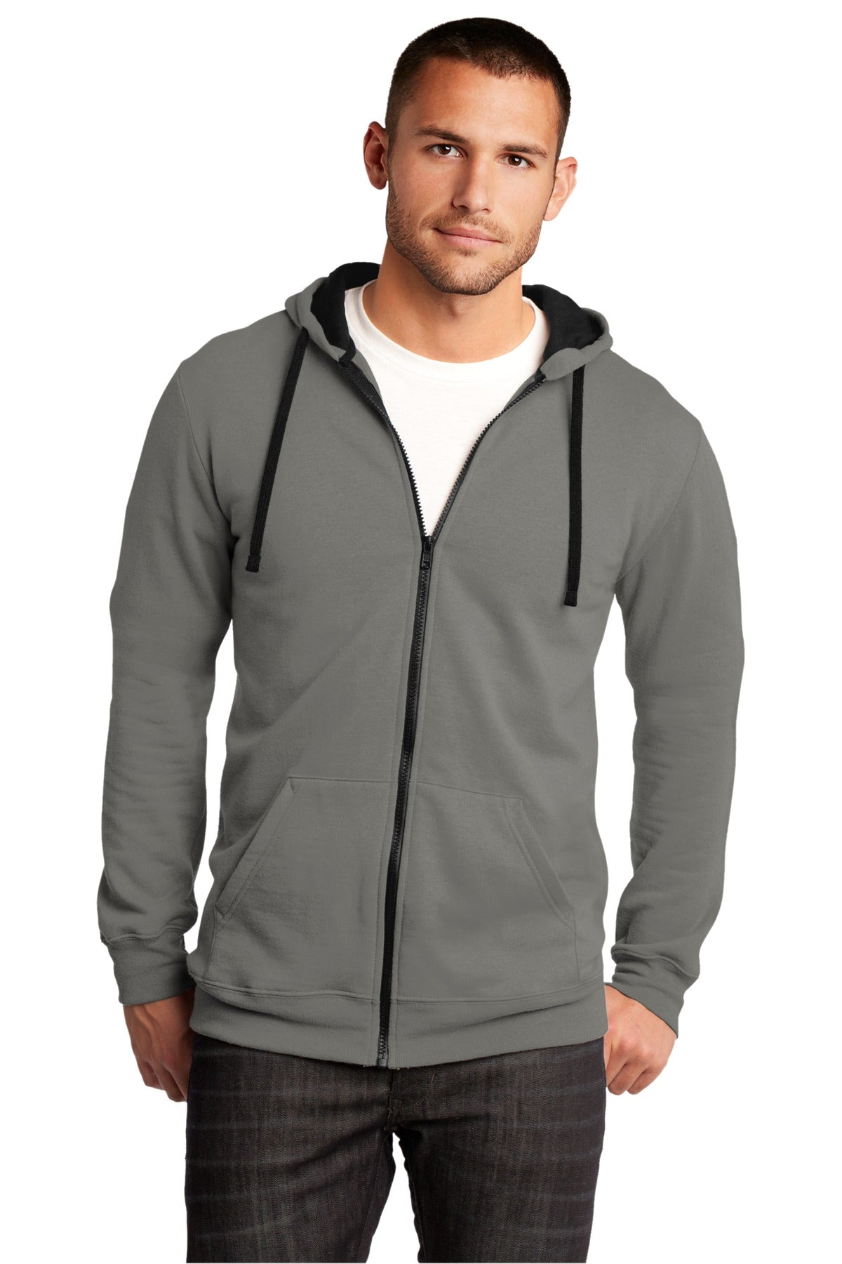 District ® The Concert Fleece ® Full-Zip Hoodie. DT800