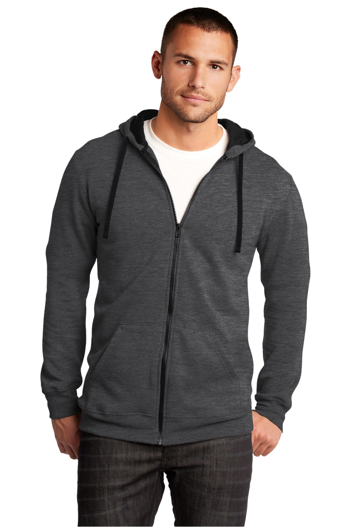 District ® The Concert Fleece ® Full-Zip Hoodie. DT800