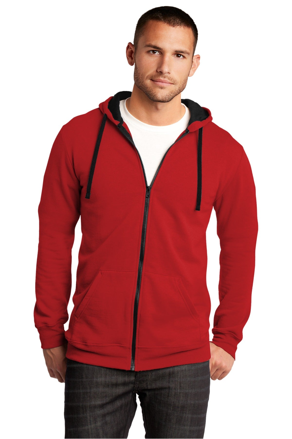 District ® The Concert Fleece ® Full-Zip Hoodie. DT800