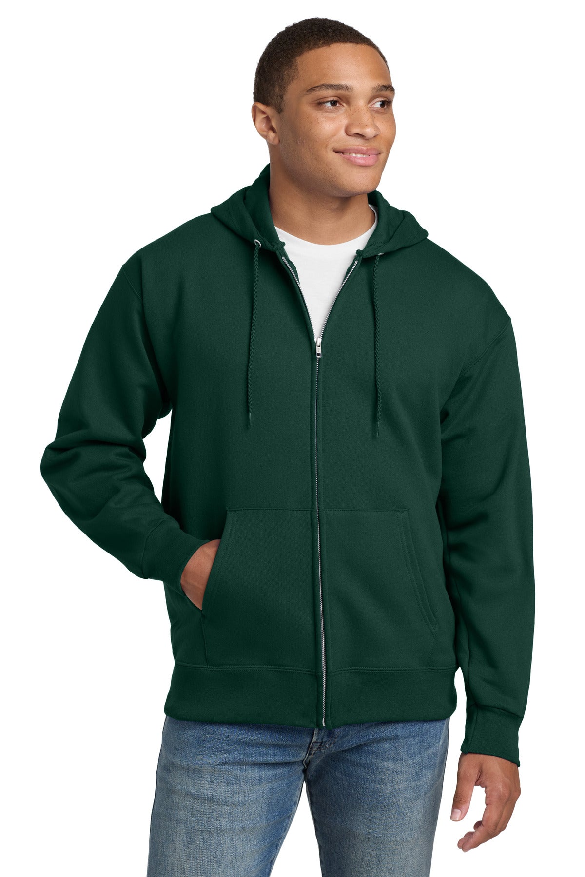 Hanes ® Ultimate Cotton ® - Full-Zip Hooded Sweatshirt. F283