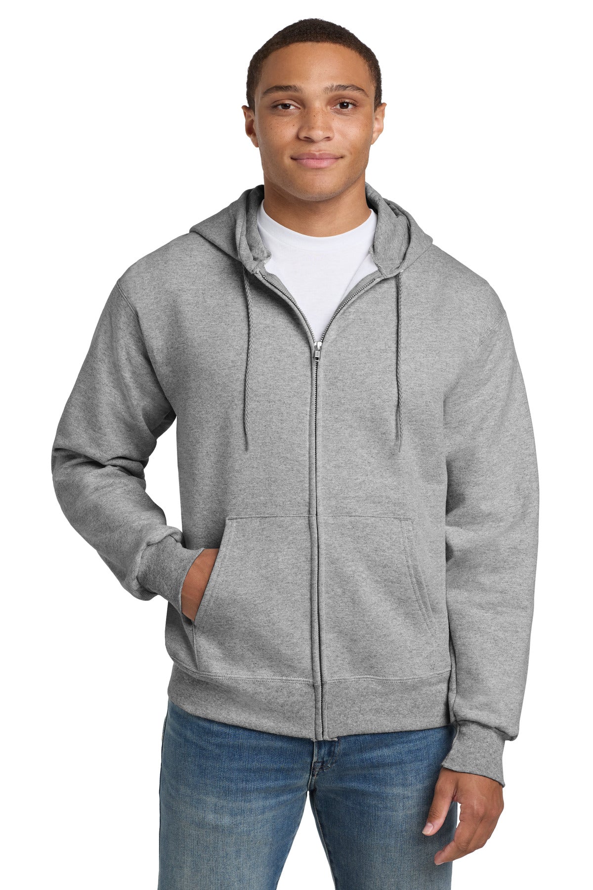 Hanes ® Ultimate Cotton ® - Full-Zip Hooded Sweatshirt. F283