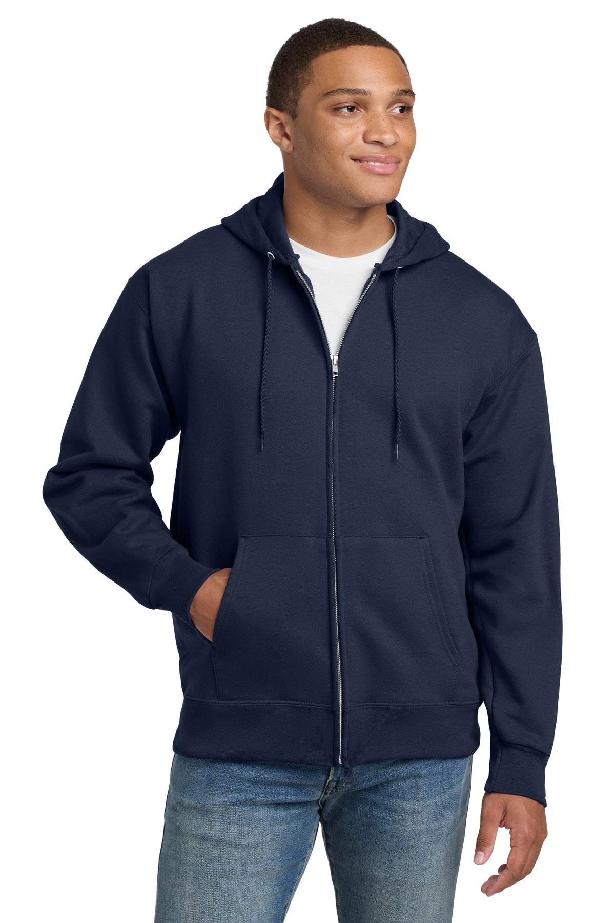 Hanes ® Ultimate Cotton ® - Full-Zip Hooded Sweatshirt. F283
