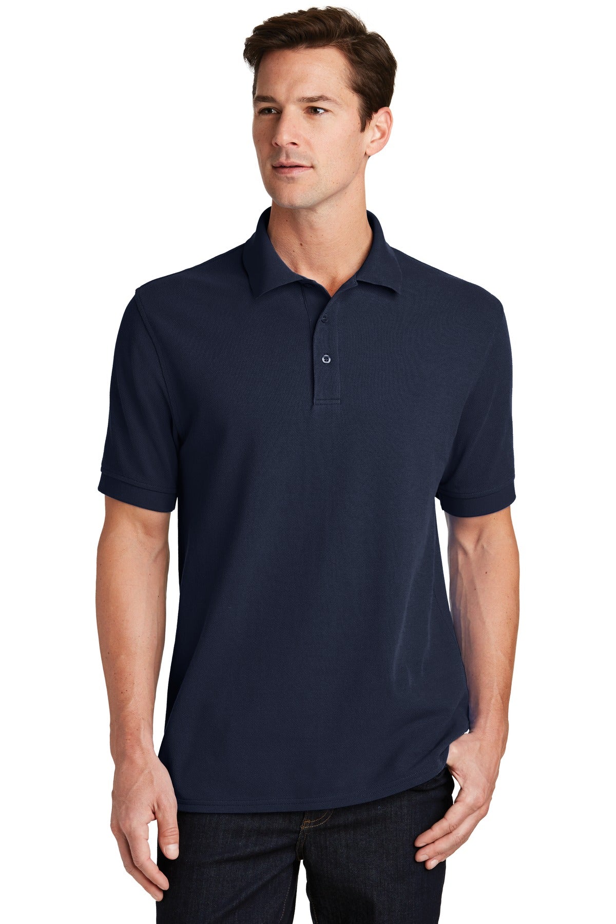 Port & Company ® Combed Ring Spun Pique Polo. KP1500
