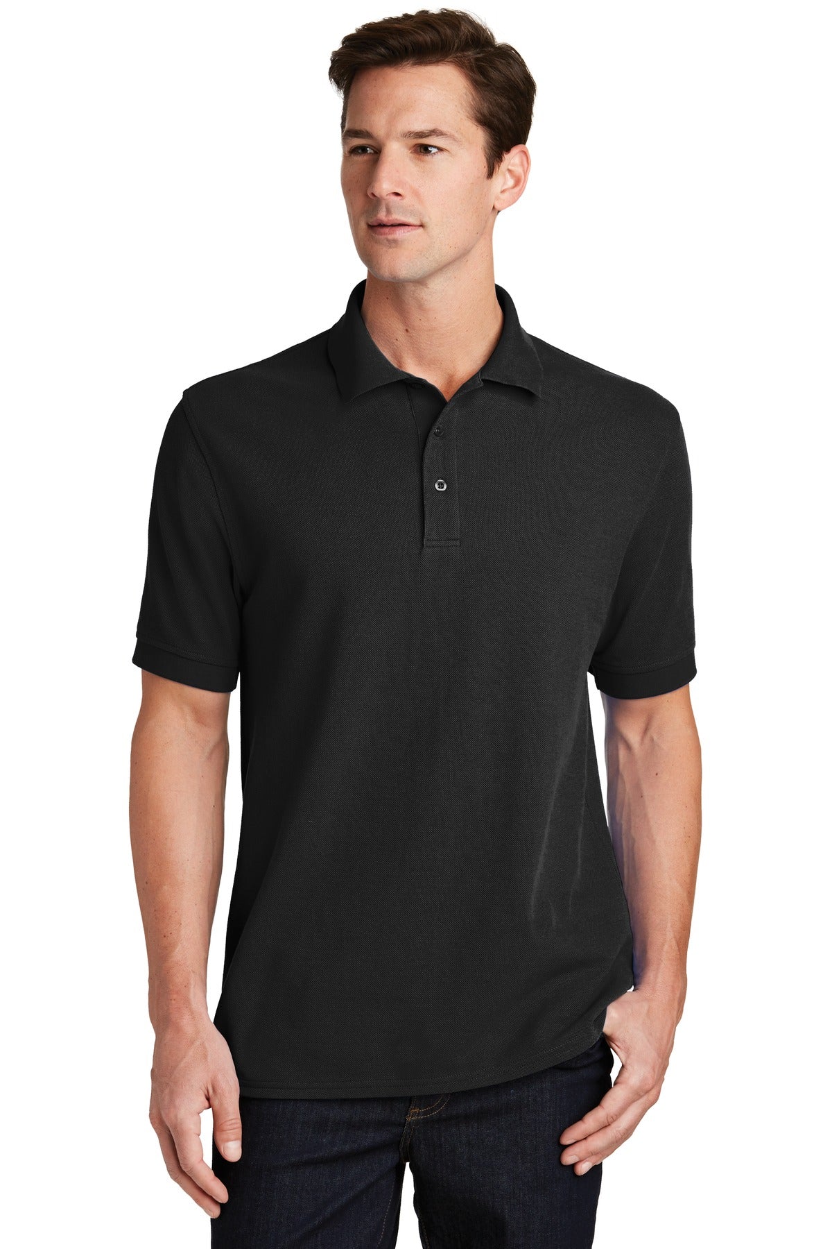 Port & Company ® Combed Ring Spun Pique Polo. KP1500