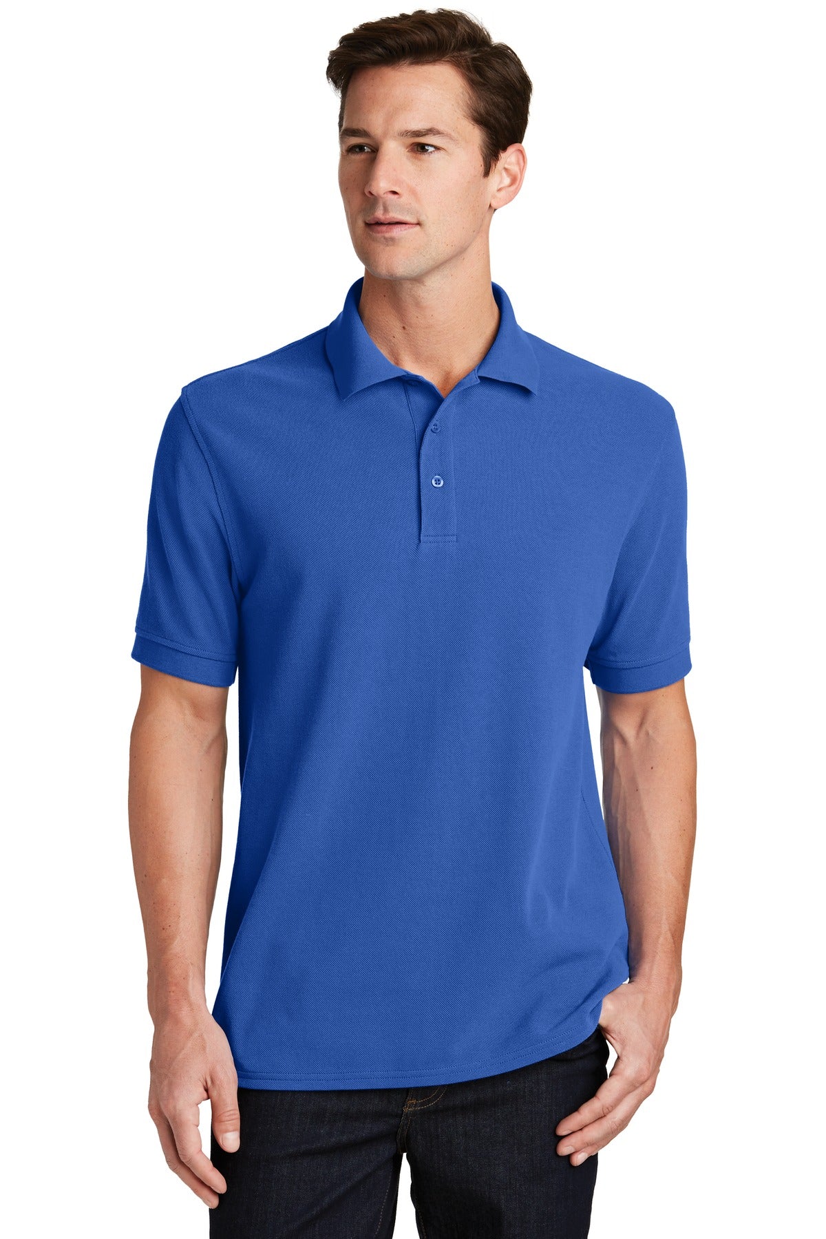 Port & Company ® Combed Ring Spun Pique Polo. KP1500