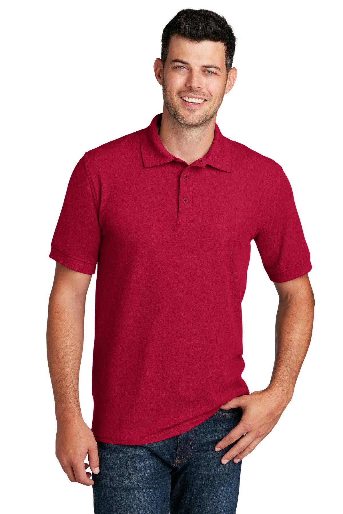 Port & Company ® Core Blend Pique Polo. KP155