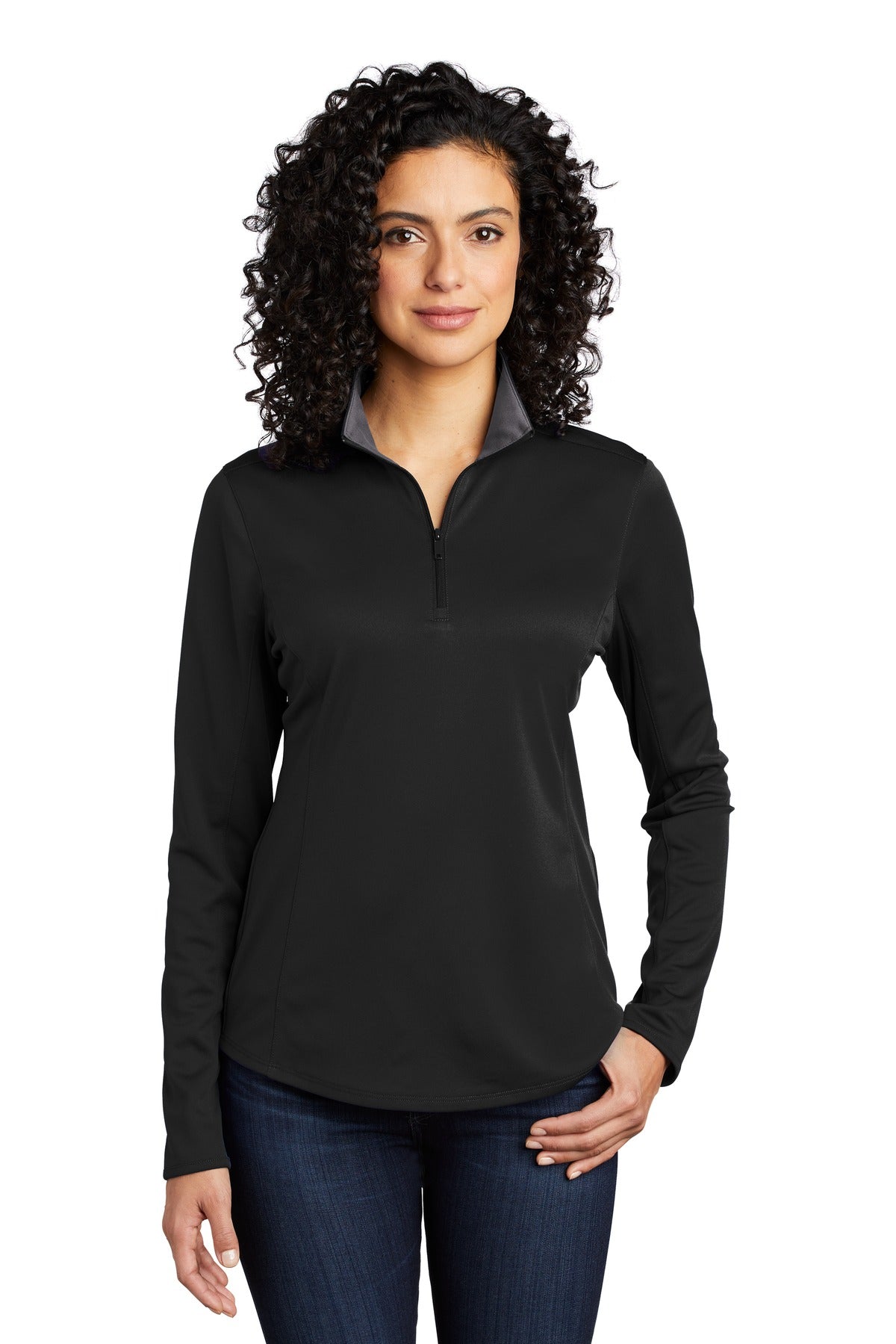Port Authority ® Women's Silk Touch ™ Performance 1/4-Zip LK584