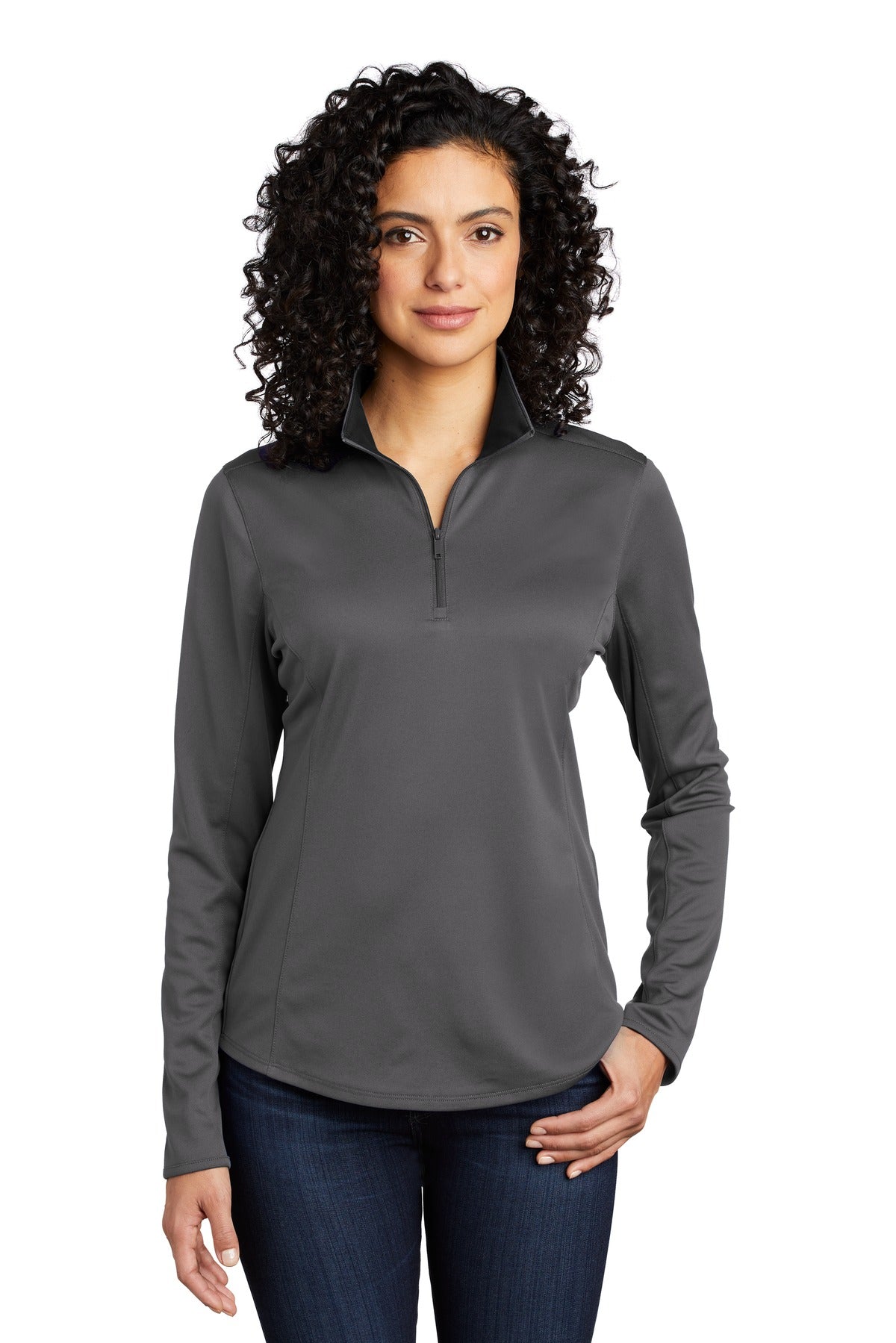 Port Authority ® Women's Silk Touch ™ Performance 1/4-Zip LK584