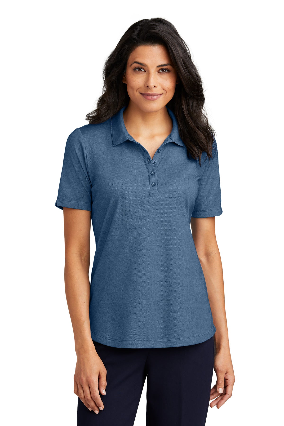 Port Authority ® Women's Fine Pique Blend Polo LK830