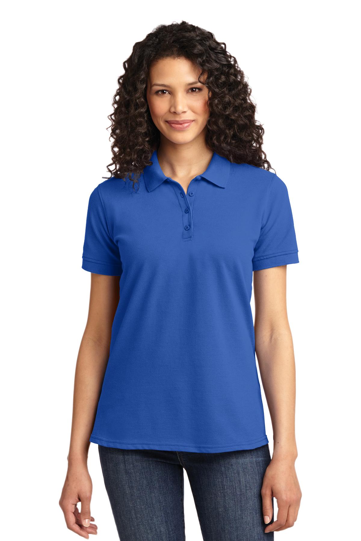 Port & Company ® Women's Core Blend Pique Polo. LKP155