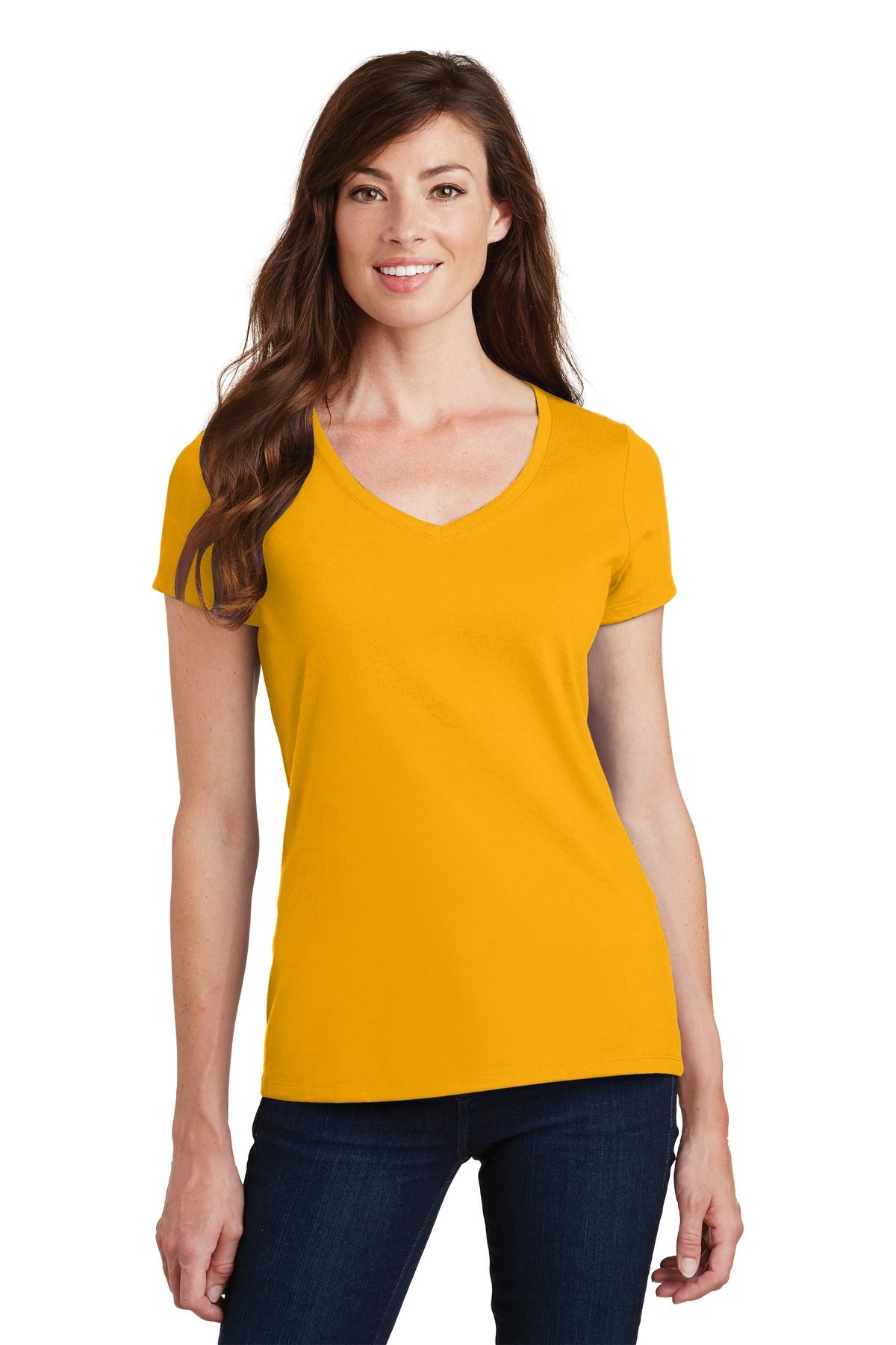 Port & Company ® Women's Fan Favorite V-Neck Tee. LPC450V