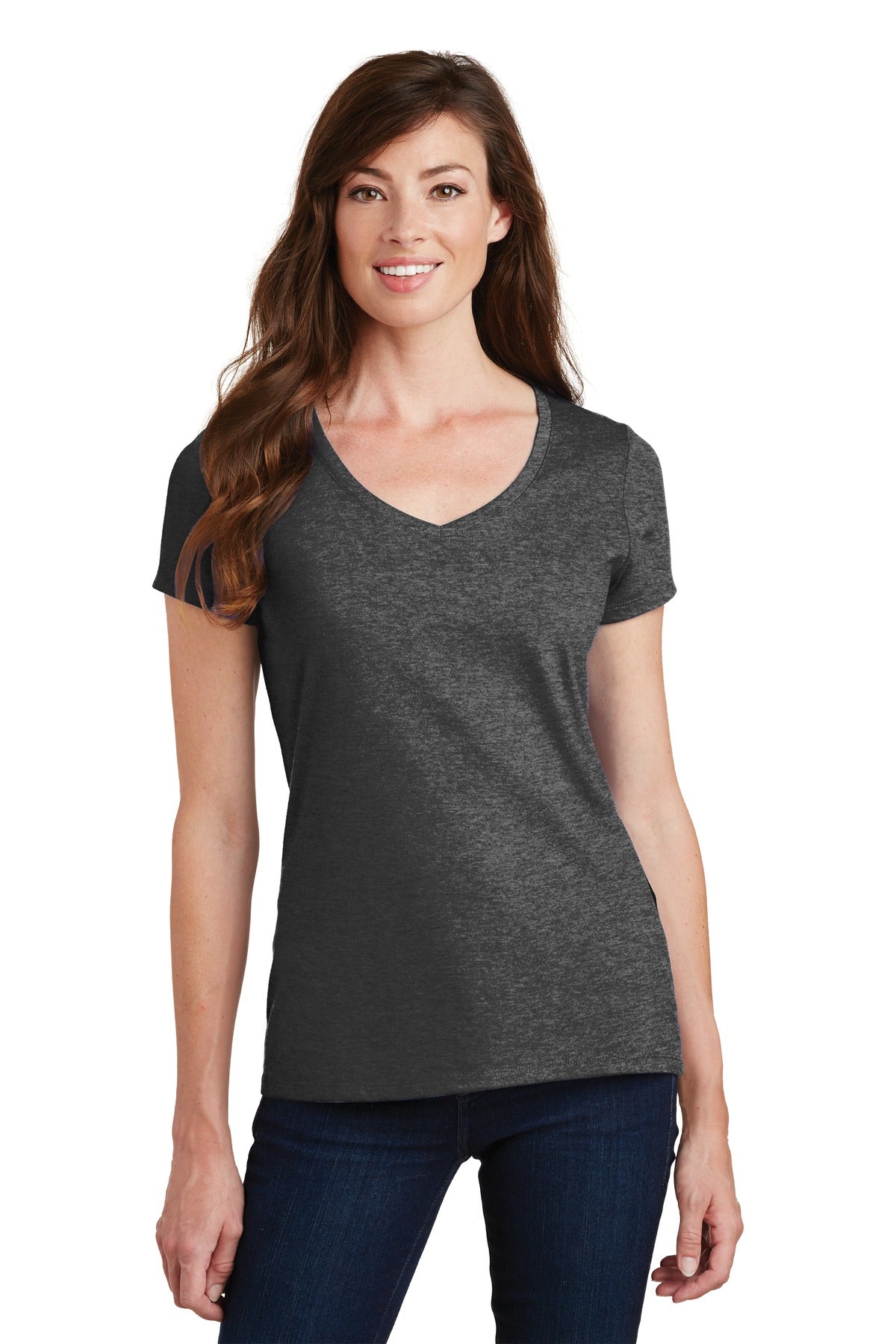 Port & Company ® Women's Fan Favorite V-Neck Tee. LPC450V